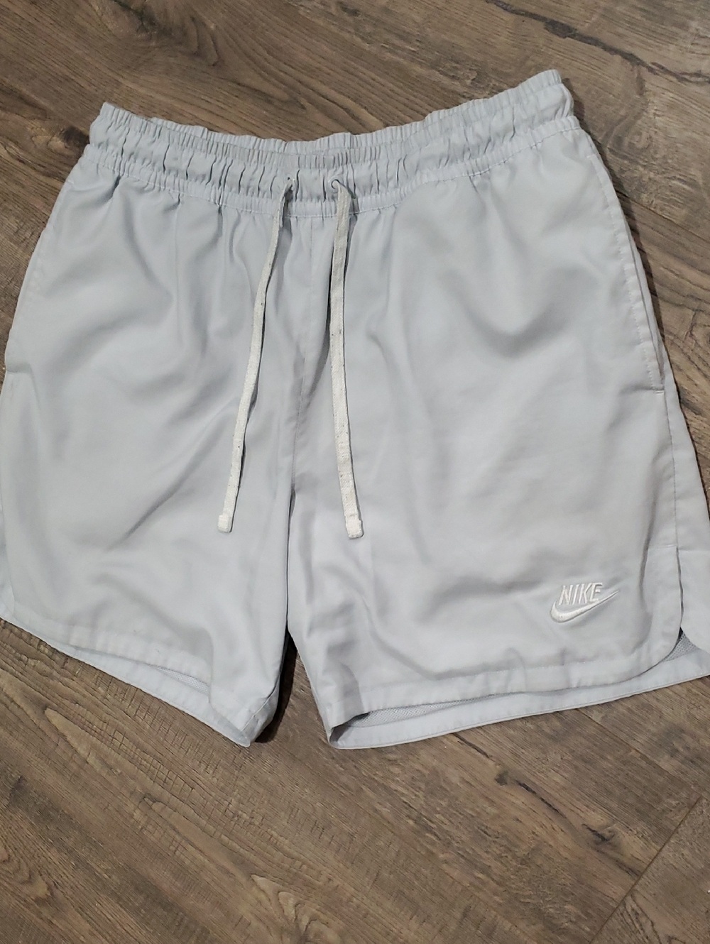 Nike Men's  Light Gray Athletic Shorts